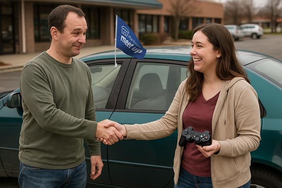 Facebook Marketplace Meetup - Safety Tips & Marketplace Car Flags - Online Sales